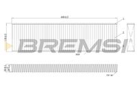 BREMSI FC0474 - Filtro, aire habitáculo