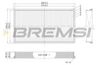 BREMSI FC0488C - Filtro, aire habitáculo