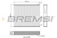 BREMSI FC0910C - Filtro, aire habitáculo