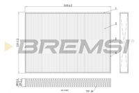 BREMSI FC0410C - Filtro, aire habitáculo