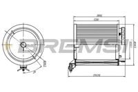 BREMSI FC1950 - Filtro, aire habitáculo