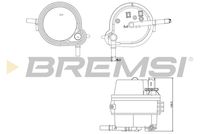 BREMSI FE0160 - Filtro combustible