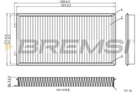 BREMSI FC1913C - Filtro, aire habitáculo