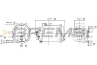 BREMSI FE0800 - Filtro combustible