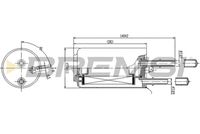 BREMSI FE2335 - Filtro combustible