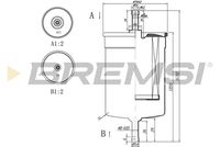 BREMSI FE0395 - Filtro combustible