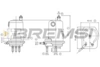 BREMSI FE0786 - Filtro combustible