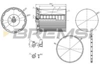 BREMSI FE0802 - Filtro combustible