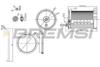 BREMSI FE0803 - Filtro combustible