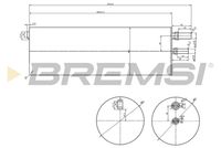 BREMSI FE0821 - Filtro combustible