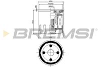 BREMSI FL0031 - Código de motor: 188 A4.000<br>año construcción desde: 10/2000<br>año construcción hasta: 06/2003<br>Norma de emisiones: Euro 3 (D3)<br>Código de motor: 188 A4.000<br>año construcción desde: 10/2003<br>Tipo de filtro: Filtro enroscable<br>Altura [mm]: 87<br>Medida de rosca: M 20 x 1,5<br>Diámetro exterior [mm]: 68<br>Diámetro exterior de la junta anular [mm]: 64<br>Diámetro interior de la junta anular [mm]: 55<br>presión apertura válvula de desviación [bar]: 1<br>Artículo complementario / información complementaria 2: con válvula bloqueo de retorno<br>Cantidad: 1<br>