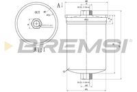 BREMSI FE1519 - Filtro combustible