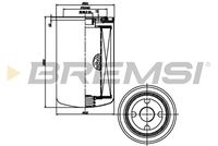 BREMSI FE1874 - Filtro combustible