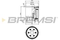 BREMSI FL0024 - Filtro de aceite