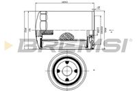 BREMSI FL1462 - Filtro de aceite