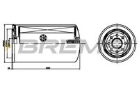 BREMSI FL1463 - Filtro de aceite