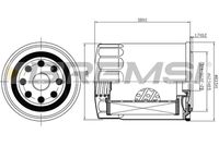 BREMSI FL1466 - Filtro de aceite