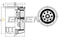 BREMSI FL1756 - Filtro de aceite