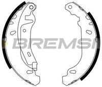 BREMBO K61072 - Juego de zapatas de frenos