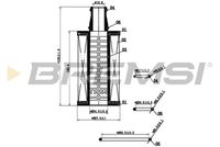 BLUE PRINT ADBP210093 - Filtro de aceite