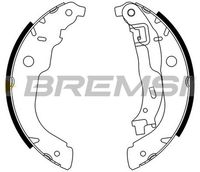 BREMBO K61088 - Lado de montaje: Eje trasero<br>año construcción hasta: 12/2013<br>Ancho [mm]: 40<br>Sistema de frenos: Bosch<br>Diámetro interior de tambor de freno [mm]: 228<br>Tipo de montaje: premontado<br>Reajuste: con reajuste automático<br>Diámetro de orificio [mm]: 21<br>