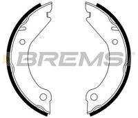 BOSCH 0986487215 - Lado de montaje: Eje trasero<br>Diámetro interior de tambor de freno [mm]: 160<br>Ancho [mm]: 25<br>Nº art. de accesorio recomendado: 03.0137-9065.2<br>