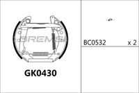 BREMBO K85048 - Juego de zapatas de frenos