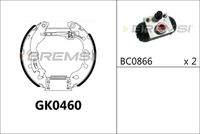 BREMBO K23073 - Juego de zapatas de frenos