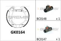 BREMBO K61066 - Juego de zapatas de frenos