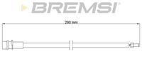 BREMSI WI0656 - Contacto de aviso, desgaste de los frenos