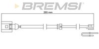 BREMSI WI0795 - Contacto de aviso, desgaste de los frenos