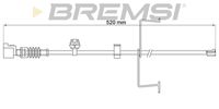 BREMSI WI0942 - Contacto de aviso, desgaste de los frenos