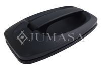 JUMASA 19321204 - Lado de montaje: Delante, izquierda<br>Color: negro<br>Superficie: rugoso<br>Sistema de cierre: con ojo de cerradura<br>