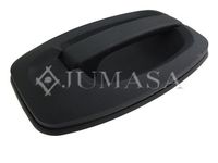 JUMASA 19781204 - Lado de montaje: Delante, izquierda<br>Color: negro<br>Superficie: rugoso<br>Sistema de cierre: con ojo de cerradura<br>sólo con: con juego llaves<br>