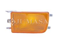 JUMASA 41235530 - Lado de montaje: Delante, izquierda<br>Lado de montaje: parachoques<br>Color: naranja<br>Tipo de lámpara: P21W<br>Vehículo con dirección a la izquierda / derecha: para vehic. dirección izquierda<br>Artículo complementario/Información complementaria: sin portalámparas<br>