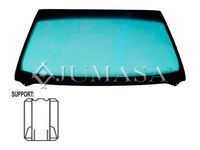 JUMASA V3303040 - Color: verde<br>Cristales: con serigrafía<br>Cristales: con soporte para espejo<br>Longitud [mm]: 1286<br>Altura [mm]: 809<br>