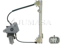 JUMASA ZRAA45R - Lado de montaje: Atrás izquierda<br>Tipo de servicio: eléctrico<br>Artículo complementario/Información complementaria: con electromotor<br>Función de interruptor combinado: sin función de confort<br>Número de puertas: 4<br>Número de pines: 2<br>año modelo desde: 2000<br>Calidad: JumasaSTAR Certified<br>Garantía: con garantía de ajuste<br>