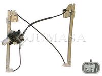 JUMASA ZRST14RB - Lado de montaje: Delante, izquierda<br>Tipo de servicio: eléctrico<br>Artículo complementario/Información complementaria: con electromotor<br>Número de puertas: 4<br>Número de pines: 2<br>Función de interruptor combinado: sin función de confort<br>Calidad: JumasaSTAR Certified<br>