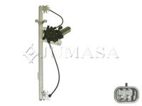 JUMASA ZRZA127L - Lado de montaje: Delante, derecha<br>Tipo de servicio: eléctrico<br>Artículo complementario/Información complementaria: sin electromotor<br>Número de puertas: 2<br>Función de interruptor combinado: con función de confort<br>