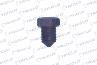 TRICLO 324089 - Longitud [mm]: 29<br>Long. tornillo bajo cabeza [mm]: 22<br>Medida de rosca: M14x1,5<br>Ancho de llave: 19<br>Perfil cabeza tornillo/tuerca: Hexágono exterior<br>Superficie: cincado<br>Artículo complementario / información complementaria 2: con junta tórica<br>