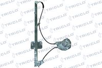 TRICLO 115674 - Lado de montaje: Delante, izquierda<br>Tipo de servicio: eléctrico<br>Artículo complementario/Información complementaria: con electromotor<br>Función de interruptor combinado: sin función de confort<br>Número de conexiones: 2<br>Número de puertas: 2<br>Referencia artículo par: 115546<br>