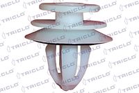 TRICLO 163753 - para OE N°: 51118174185<br>Lado de montaje: parachoques<br>Lado de montaje: Capó del motor<br>Lado de montaje: Compartimento del motor<br>Lado de montaje: Interior, lado rueda<br>Lado de montaje: Maletero<br>Lado de montaje: Revestimiento habitáculo<br>Diámetro [mm]: 20<br>Altura 1 [mm]: 15<br>Altura 2 [mm]: 32<br>corona de agujeros - Ø [mm]: 6<br>