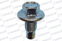 TRICLO 328942 - Medida de rosca: M12x1,75x17<br>Perfil cabeza tornillo/tuerca: Hexágono exterior<br>Artículo complementario / información complementaria 2: con junta tórica<br>