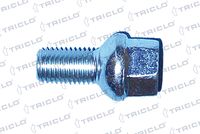 TRICLO 338015 - Lado de montaje: Eje delantero<br>Lado de montaje: Eje trasero<br>Longitud [mm]: 45<br>Rosca exterior [mm]: M12 x 1,5<br>Ancho de llave: 17<br>Perfil cabeza tornillo/tuerca: Hexágono exterior<br>Superficie: cincado<br>Fijación de las ruedas: Collar esférico A/G<br>Long. de rosca [mm]: 24<br>