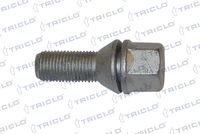 TRICLO 338618 - Lado de montaje: Eje delantero<br>Lado de montaje: Eje trasero<br>Longitud [mm]: 47<br>Rosca exterior [mm]: M12 x 1,25<br>Ancho de llave: 17<br>Perfil cabeza tornillo/tuerca: Hexágono exterior<br>Superficie: con dacromet<br>Fijación de las ruedas: Asiento cónico F<br>Long. de rosca [mm]: 18<br>Long. vástago [mm]: 8<br>