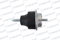 TRICLO 361609 - Lado de montaje: posterior<br>Longitud 1 [mm]: 28<br>Longitud 2 [mm]: 34<br>Diámetro interior [mm]: 12<br>Diámetro exterior [mm]: 30<br>Tipo de cojinetes: Rodamiento de caucho-metal<br>