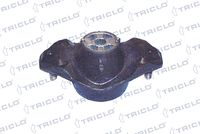 TRICLO 361644 - Lado de montaje: posterior<br>Espesor [mm]: 53<br>Número de piezas necesarias: 1<br>Diámetro interior [mm]: 10<br>Diámetro exterior [mm]: 65<br>Tipo de cojinetes: Rodamiento de caucho-metal<br>