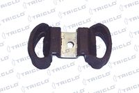 TRICLO 361645 - Lado de montaje: posterior<br>Espesor [mm]: 53<br>Número de piezas necesarias: 1<br>Diámetro interior [mm]: 10<br>Diámetro exterior [mm]: 65<br>Tipo de cojinetes: Rodamiento de caucho-metal<br>