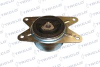 TRICLO 368669 - Lado de montaje: motor<br>Tipo de cojinetes: Rodamiento de caucho-metal<br>Peso [kg]: 0,68<br>