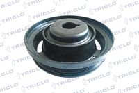 TRICLO 428960 - Unidades accionadas: Alternador<br>Ancho [mm]: 49,0<br>Peso [kg]: 1<br>Número de nervaduras: 5<br>Diámetro interior [mm]: 26,0<br>Diámetro exterior [mm]: 158,0<br>Vibración: con amortiguador de vibraciones<br>